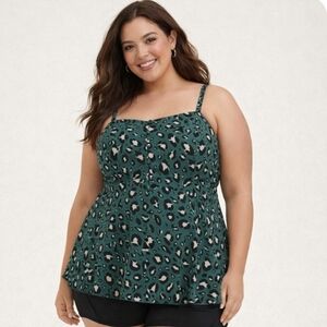 Torrid | Tankini Swing Cami Tee Top